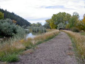 Musselshell River Walk in Roundup Montana