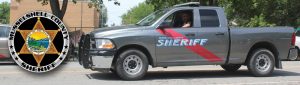 Sheriff of Musselshell County and his truck