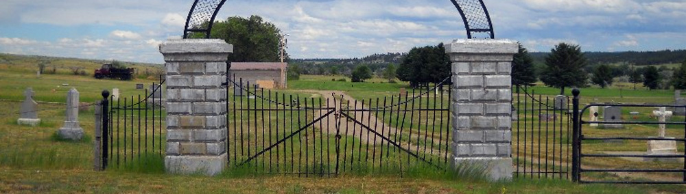 Cemetery near Roundup Montana