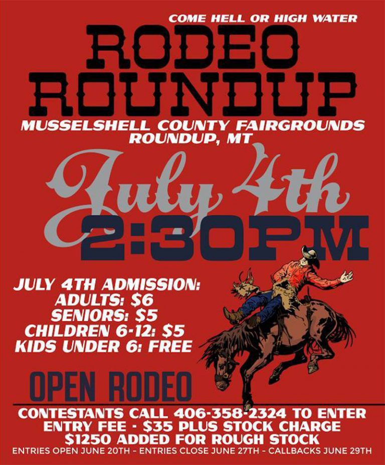 posterRodeoRoundupJuly42017RoundupMontanaMusselshellCounty