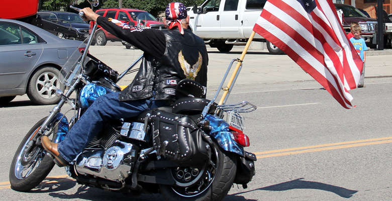 Harley Tours Montana Roundup Parade Musselshell County