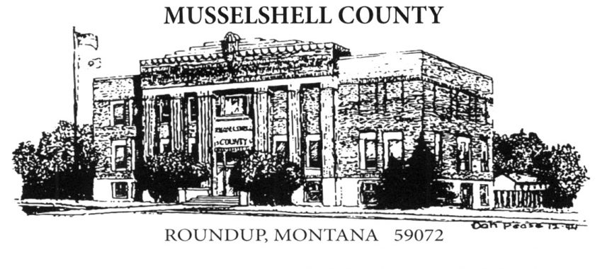 Musselshell County Letterhead